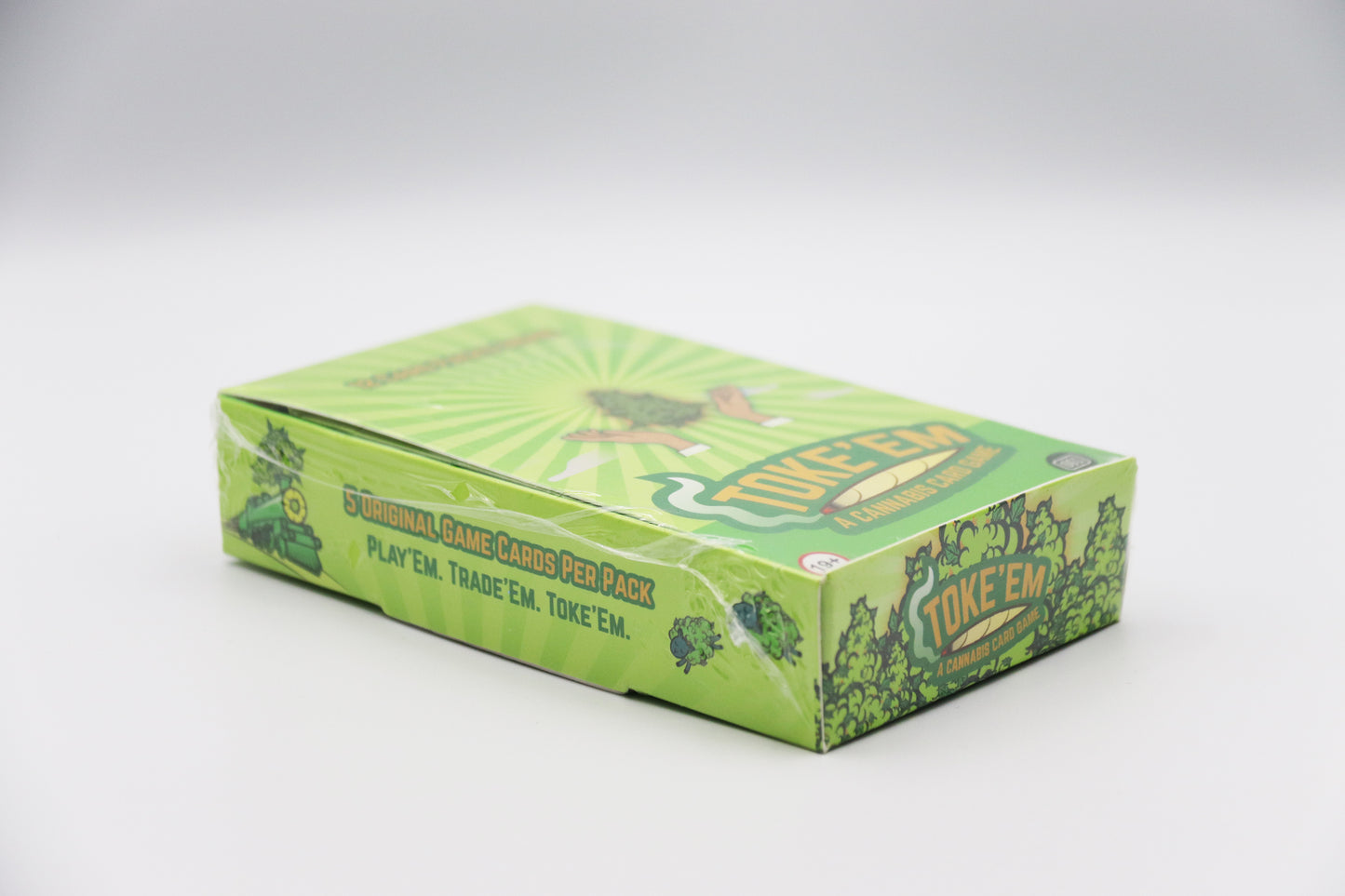 Toke'Em Cannabis Cards - Case (12 Packs)