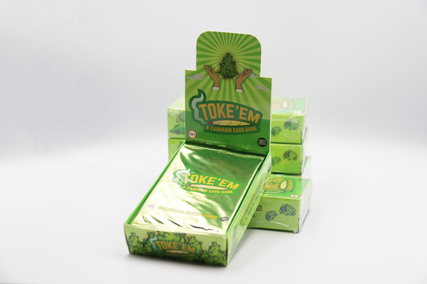 Toke'Em Cannabis Cards - Case (12 Packs)