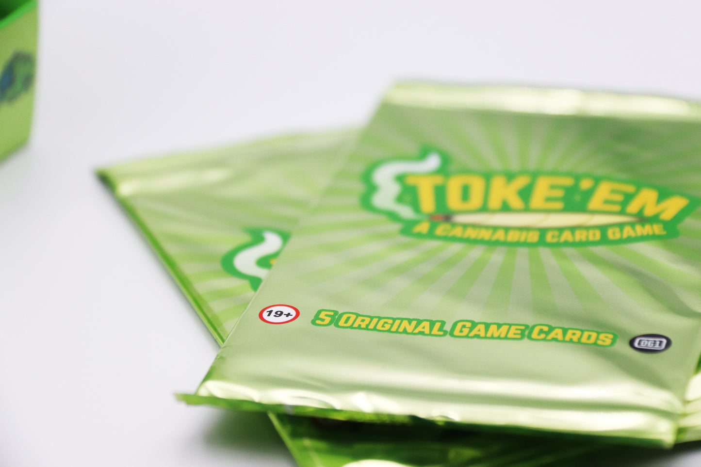 Toke'Em Cannabis Cards (5 Card Pack)